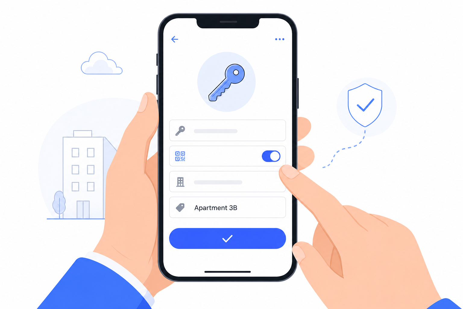Schlüssel mit Lost-Key-QR im Objekt anlegen